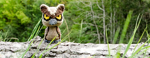 crochet amigurumi owl